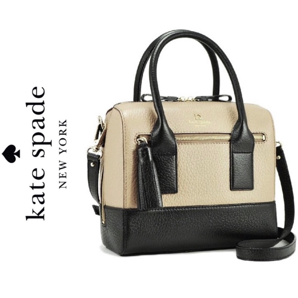 Kate Spade Southport Avenue
Alessa Black Cream Color Blocked
Medium- Like new!
